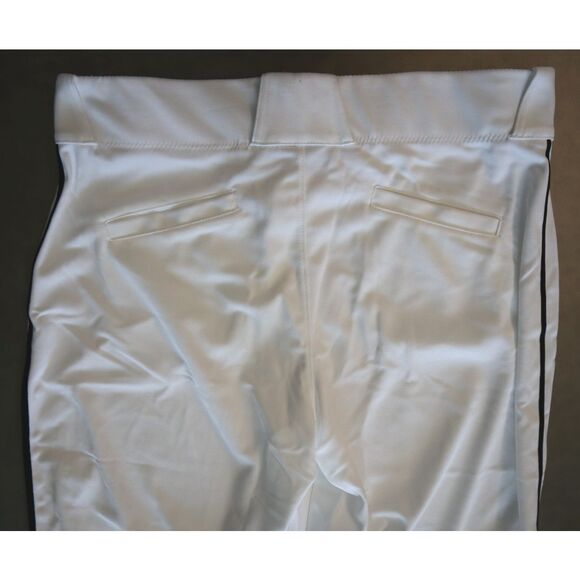 Nike BQ9021-106 Men's Sz XL White Vapor Select High Piped Baseball 3/4 Pants - Picture 7 of 9